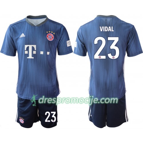 FC Bayern München Dres VIDAL 23 Dječji Treći 2018/19 Kratkih Rukava FC Bayern München Dres VIDAL 23 Dječji Treći 2018/19 Kratkih Rukava